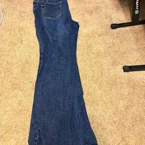 Wrangler Women's Dark Blue Flare Jeans